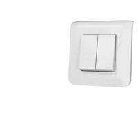 LEGRAND | Double Interrupteur Ou Va-Et-Vient, Mosaic, Permet De Commander Deux Circuits Lumière, Connexion Rapide Sans Outil Par Bornes Automatiques, Livré Complet Avec Plaque Et Support De Montage