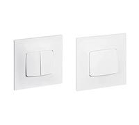 Legrand - Double interrupteur ou va-et-vient Neptune - 10A - Blanc & Interrupteur ou va-et-vient Neptune - 10A - Blanc
