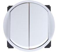 Legrand 200951 Céliane Double Interrupteur va-et-vient, 230 V, Blanc