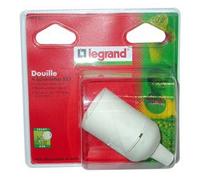 Legrand - Douille pour ampoule B22 - connexion rapide - isolant blanc