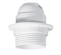 Legrand Douille E27 demi-filetée trou passe-fil Blanc
