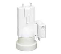 Douille E27 - 4A + fiche DCL 6A détachable - blanc LEGRAND