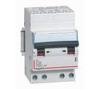 406920 Disjoncteur tétrapolaire 20A - 4P Courbe C - 4,5/6kA - Automatique et vis - Legrand DX3