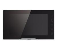 Legrand, Easykit Plus 364220 clair 7", touches tactiles, réglage individuel de la luminosité, volume, écran microphone, bloc d'alimentation, couleur : noir, Monitor adicional