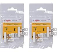 Legrand - Embouts (x 2) pour moulure 32x12,5mm (Lot de 2)