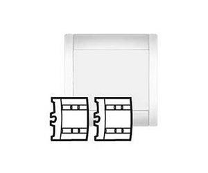 Legrand - Enjoliveur double a Gravé OPALIS SAGANE - 85607