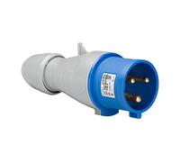 Legrand, Fiche CEE 32 A, bleu 3 broches (2P+PE), 6 h (230 V/32 A), indice de protection IP44, IK09, 090107.