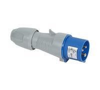 Legrand - Fiche de puissance mâle avec terre 16A - 230V - droite - IP44 - 3 broches