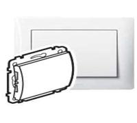 Legrand Galea Couvercle aveugle 777078 ultra blanc, Bouton + interrupteur, Blanc