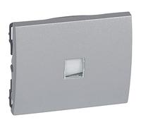 Legrand galea life - Touche aluminium avec visière disco-pictogramme Galea