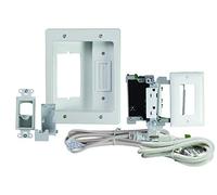 Legrand, Home Office & Théâtre, In Wall TV Power Kit, White, 6ft Length, HT22U2WHR6