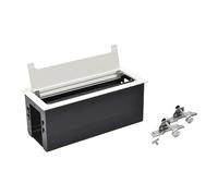 LEGRAND, Incara 654871 Top Access, Organisateur de câbles, encastrable pour multiprises, 8 modules, Gestion des câbles, Pliable, Longueur : 295 mm, Largeur : 130 mm, Hauteur : 2,2 mm, Profondeur