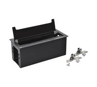 Legrand, Incara Top Access 654872 Organisateur de câbles, encastrable pour multiprise, 8 modules, gestion des câbles, pliable, longueur : 295 mm, largeur : 130 mm, hauteur : 2,2 mm, profondeur