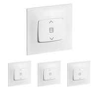 LEGRAND | Inter Volet Roulant BV Neptune, Commande Pour Volets Roulants Et Stores, Fixation À Griffes Ou Vis, Appareil Complet Prêt À Installer (Lot de 4)