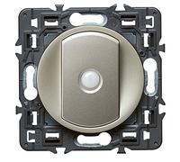 Legrand - Interrupteur à extinction automatique Céliane Intuition - Titane