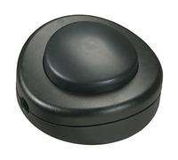 Legrand – Interrupteur à pied pour lampe – carré – 2 A – noir