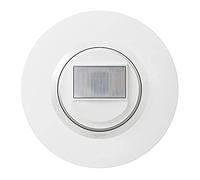 Legrand - Interrupteur automatique dooxie 2 fils sans Neutre livré avec plaque ronde blanche