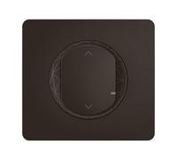 LEGRAND | Interrupteur Connecté Pour Volets Roulants, Céliane With Netatmo, Commande Manuelle Et À Distance, Compatible Avec Assistants Vocaux, Finition Noir Avec Plaque Noir Mat