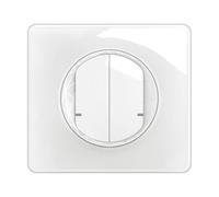 LEGRAND | Interrupteur Double Connecté Avec Neutre, Céliane With Netatmo, Contrôle De L'Éclairage Par Voix Et Smartphone, Installation Facile En Boîte Standard, Compatible Avec Tous Types D'Éclairage