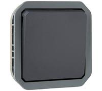 Legrand - Interrupteur ou va-et-vient étanche Plexo 10A à équiper d'un boitier ou d'une plaque support finition anthracite