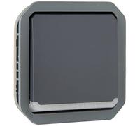 Legrand - Interrupteur ou va-et-vient lumineux étanche Plexo 10A à équiper d'un boitier ou plaque support finition anthracite