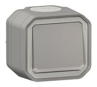LEGRAND Interrupteur ou va-et-vient lumineux étanche Plexo - 10A - Gris