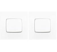 LEGRAND - Interrupteur ou Va-et-vient Neptune 10A - Commande d'Éclairage Monobloc - Prêt à Installer - Blanc (Lot de 2)