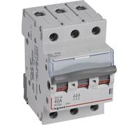 Legrand interrupteur-sectionneur DX3, 3 pôles, 40A 400 VAC, catégorie d'emploi AC-22A 406466
