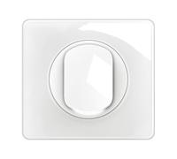 LEGRAND - Interrupteur/Va-et-vient Céliane lumineux 10A - Design moderne - Prêt à Installer - blanc