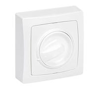 Legrand – Interrupteur variateur à bouton rotatif Appareillage saillie 300W Blanc