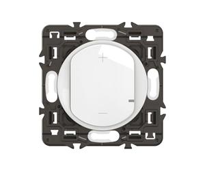 LEGRAND - Interrupteur Variateur - toutes lampes dimmables jusqu'à 125W - Commande d'Eclairage Complète - Prêt à Installer - Blanc
