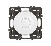LEGRAND | Interrupteur Volet Roulant Commande Directe De Moteur, Céliane, Fonction Montée/Descente/Stop, Connexion Rapide Sans Outil, Finition Blanche À Équiper D'Une Plaque