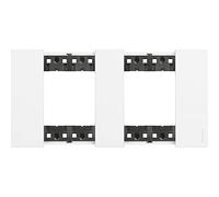 Legrand Plaque murale et couvercle d'interrupteur KA4802M2KW Blanc