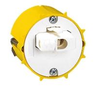 Kit de pose en saillie pour boîte d'encastrement DCL Legrand 54mm, 1 poste, noir