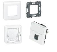 LEGRAND Kit de 1 prise murale RJ45 Cat6a blindé