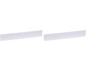 Legrand LEG01665 Obturateur 18 modules séparables Gris (Lot de 2)