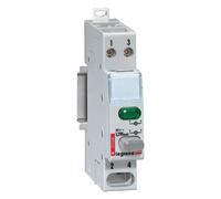 Legrand LEG04463 Poussoir/Inter poussoir double fonction 20 A 250 V 1 NO/voyant Vert