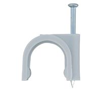 Legrand LEG31525 Fixfor Lot de 1000 Attaches pour câble ø 6 mm Gris RAL 7035