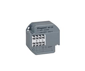 Legrand LEG49120 Télérupteur 1p 10 ax 230 V~ 50/60 Hz intensité max acceptée 50 ma
