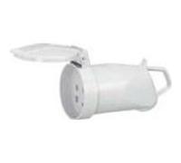 Legrand Fiche femelle 055667 3P+N+T 20A 380V coudée avec volet et éclips de protection
