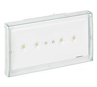 Legrand LEG62565 Bloc BAES d'ambiance Eco1 Standard à tube fluorescent IP43/IK07 Plastique