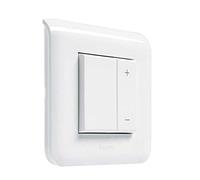 Legrand LEG78407 Mosaic Interrupteur Variateur Toutes Lampes, Ecovariateur Universel 2 Fils sans Neutre, Blanc