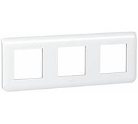 Legrand LEG78806 Plaque programme mosaïque 3 x 2 modules horizontal Blanc