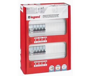 Legrand LEG92723 Tableau Pré-Équipé 2 Rangées