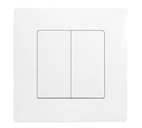 Legrand LEG96501 Double Va et vient complet éclat Niloe