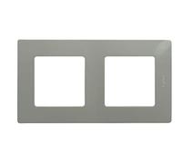 Legrand LEG96711 Plaque Onyx 2 postes Niloe
