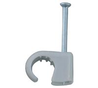 Legrand - LEG98366 - 20 Cavaliers souples multifix fixe-cables - diametre 7 a 10 mm - Gris