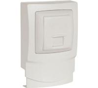 Legrand LEG98912 Prise multimédia RJ 45 appareillage saillie complet cadre moulure 12,5