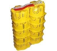 LEGRAND - Boîte Encastrement Batibox - Pour Cloisons Sèches - Pour Plaque de Plâtre, Contreplaqué, Bois & Tôle - Profondeur 40 mm - Diamètre de Perçage 67 mm - 1 Poste - Fabriqué En France - Lot de 10