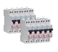 LEGRAND - Lot de 10 Disjoncteurs DNX 16A - Uni+N -230V- À Vis
